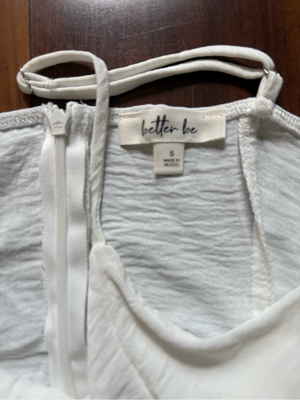 🆕 Better Be White Bubble Mini Dress / Small / Never Worn! - Picture 2 of 4